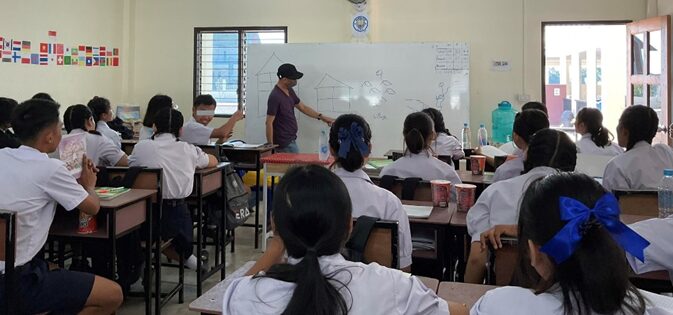 พันธกิจสนับสนุนด้านสิทธิมนุษยชนผ่านภาพวาด จังหวัดตาก